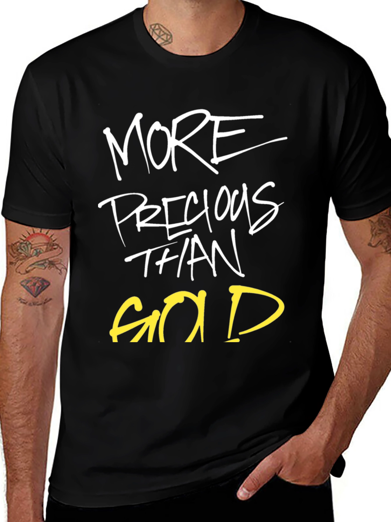 Variant 5 of More Precious Than Gold Graphic T-Shirt