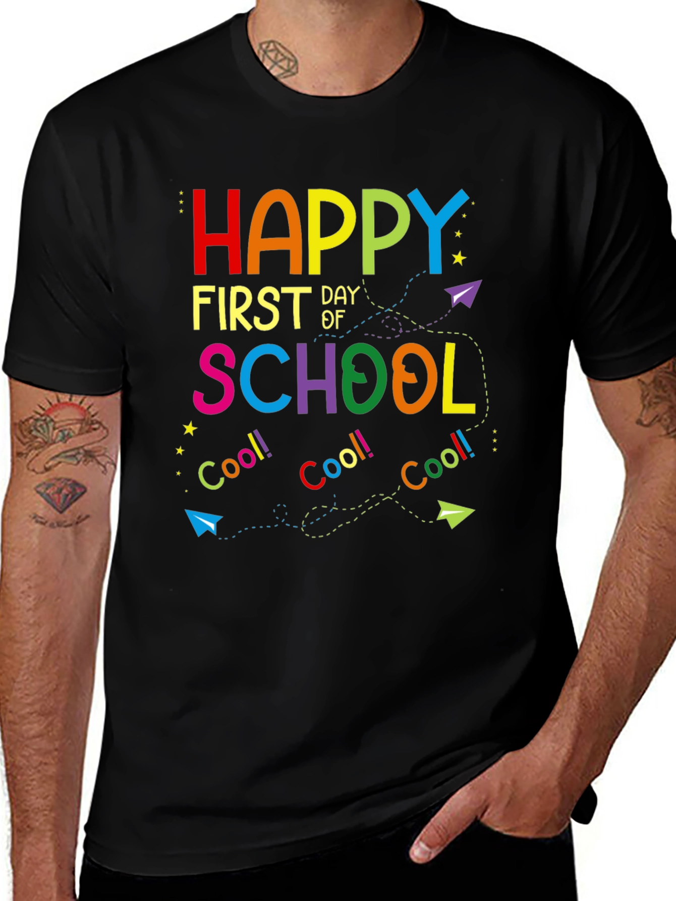 Variant 24 of Happy First Day of School Graphic Tee