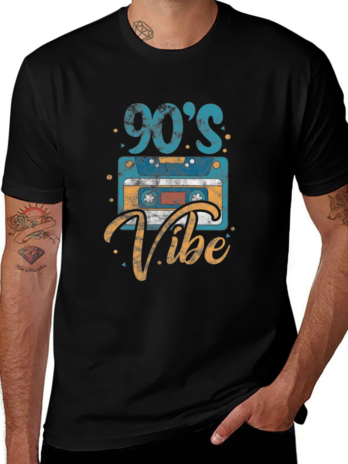Variant 15 of 90s Vibe Retro Cassette Tape Graphic T-Shirt