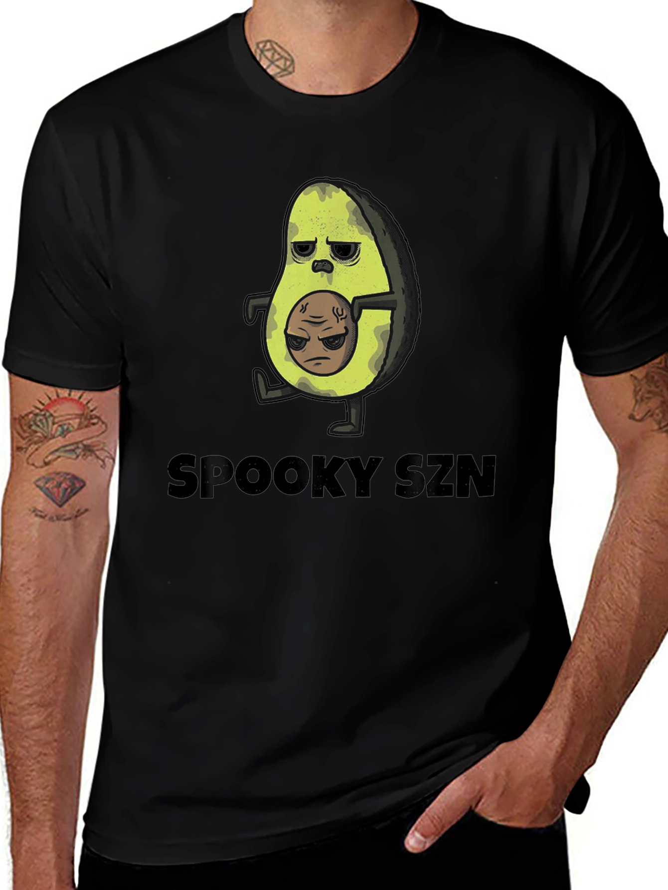 Variant 23 of Spooky Season Avocado T-Shirt