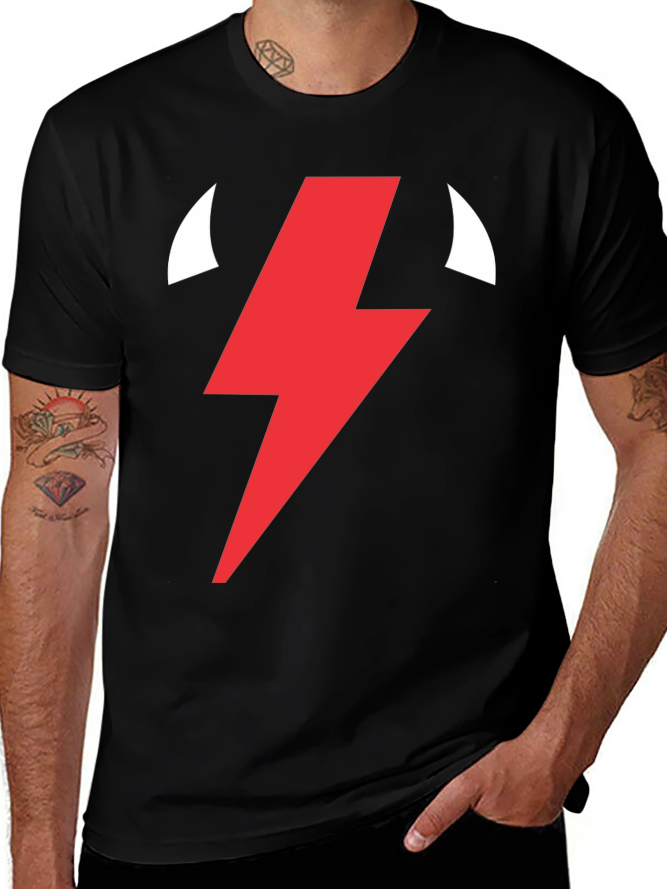 Variant 15 of Electric Bolt T-Shirt - Bold Graphic Tee