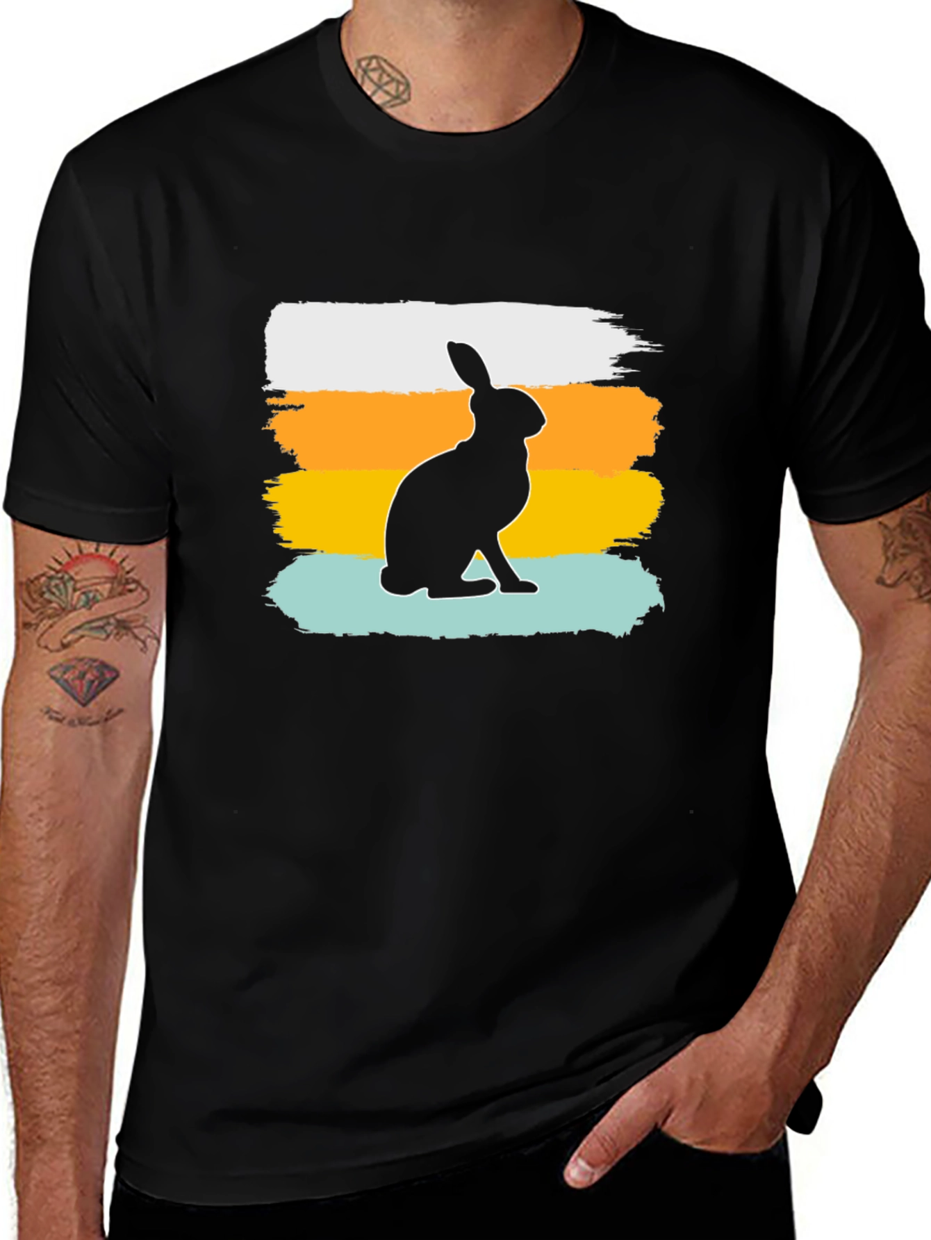 Variant 26 of Rabbit Silhouette T-Shirt