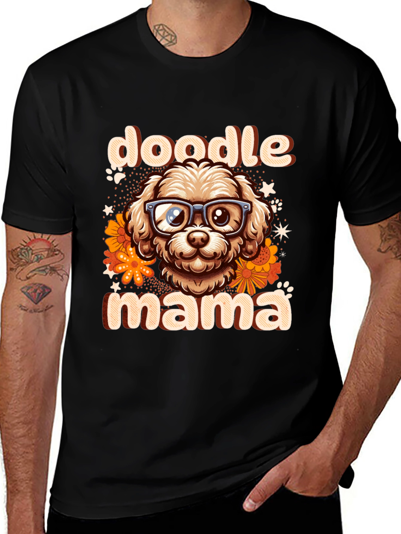 Variant 7 of Doodle Mama T-Shirt - Cute Dog Lover Tee