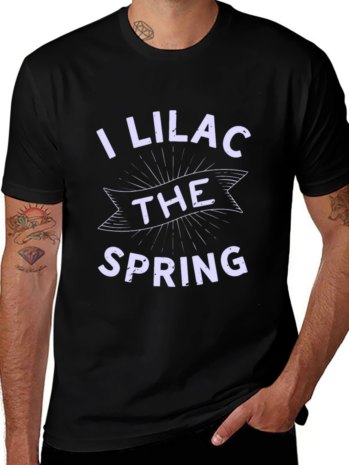I Lilac The Spring Graphic T-Shirt