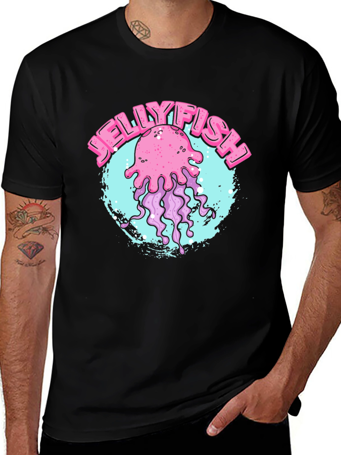 Variant 20 of Jellyfish Graphic T-Shirt - Unique Design