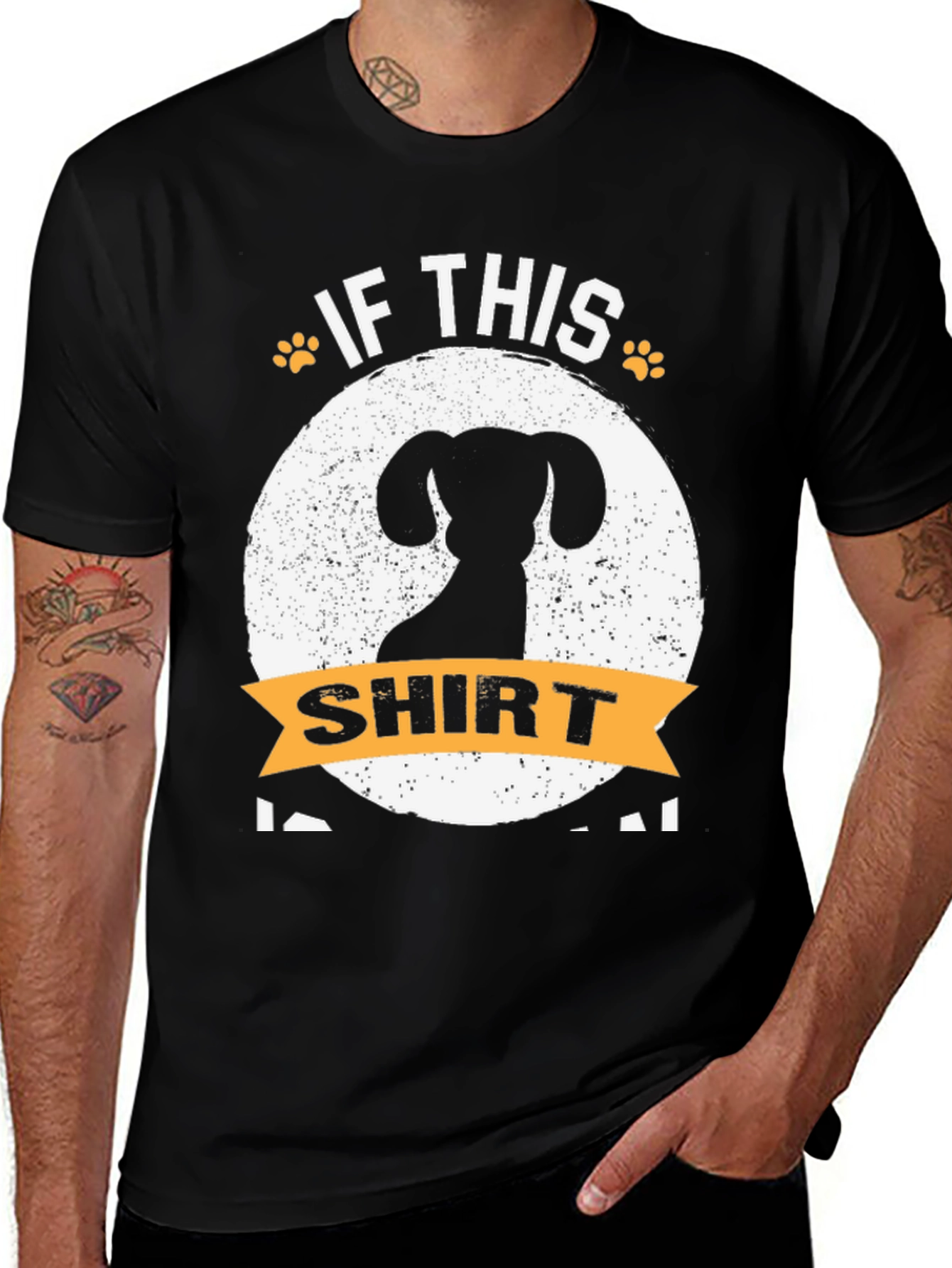 Variant 11 of Dog Lover T-Shirt - If This Shirt is Clean
