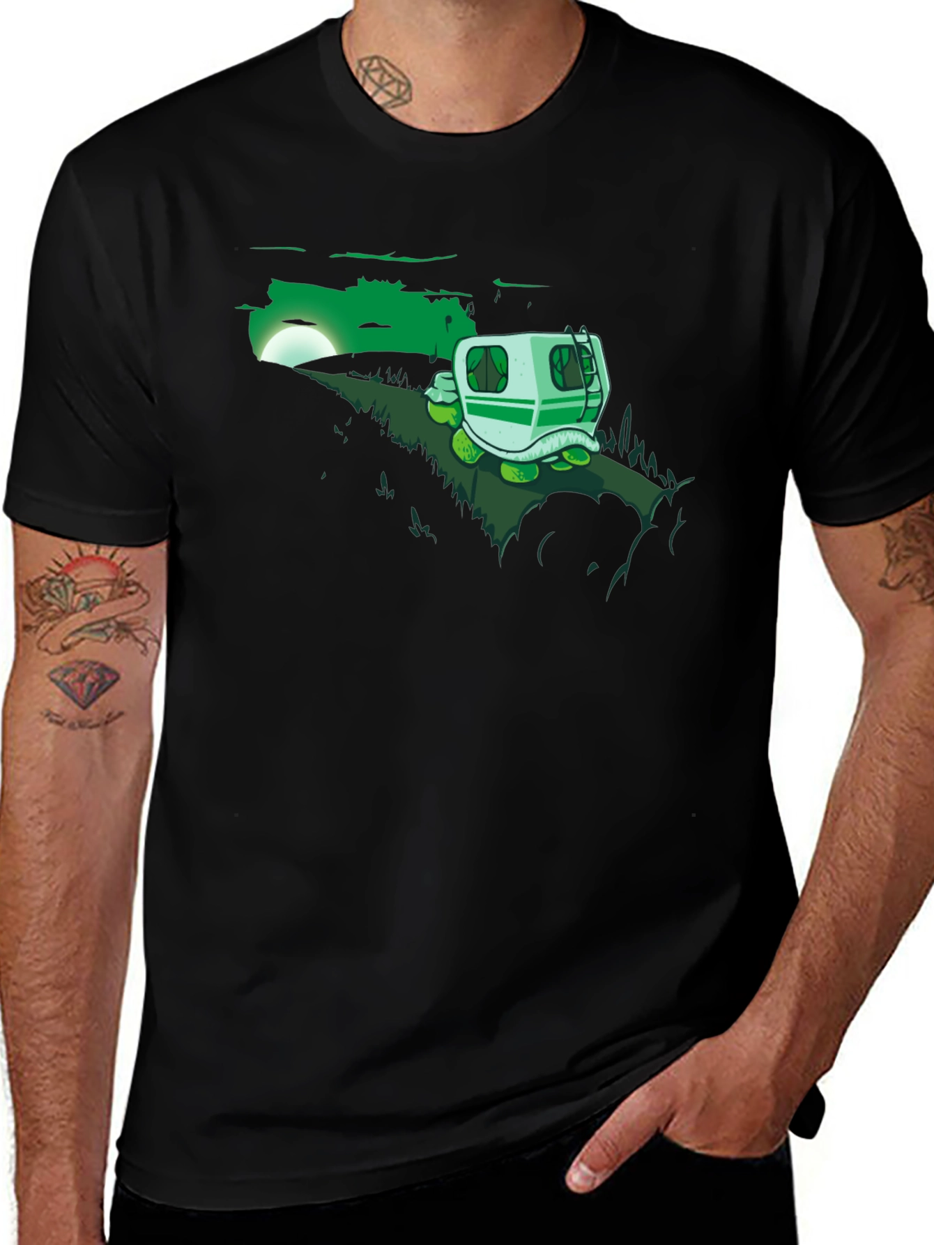 Variant 19 of Turtle Camper Novelty T-Shirt