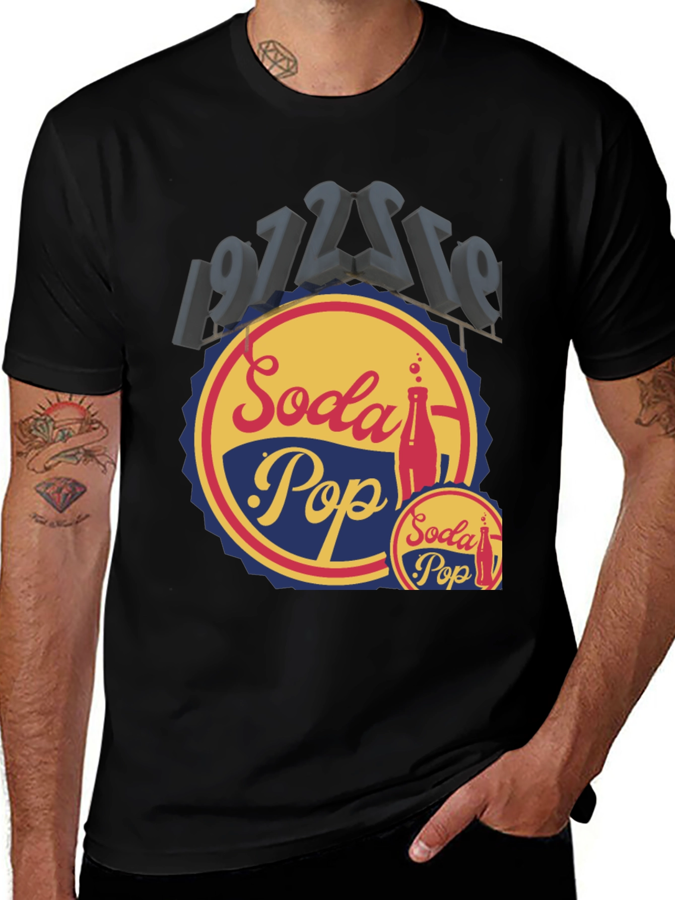 Variant 29 of Retro Soda Pop Graphic Tee