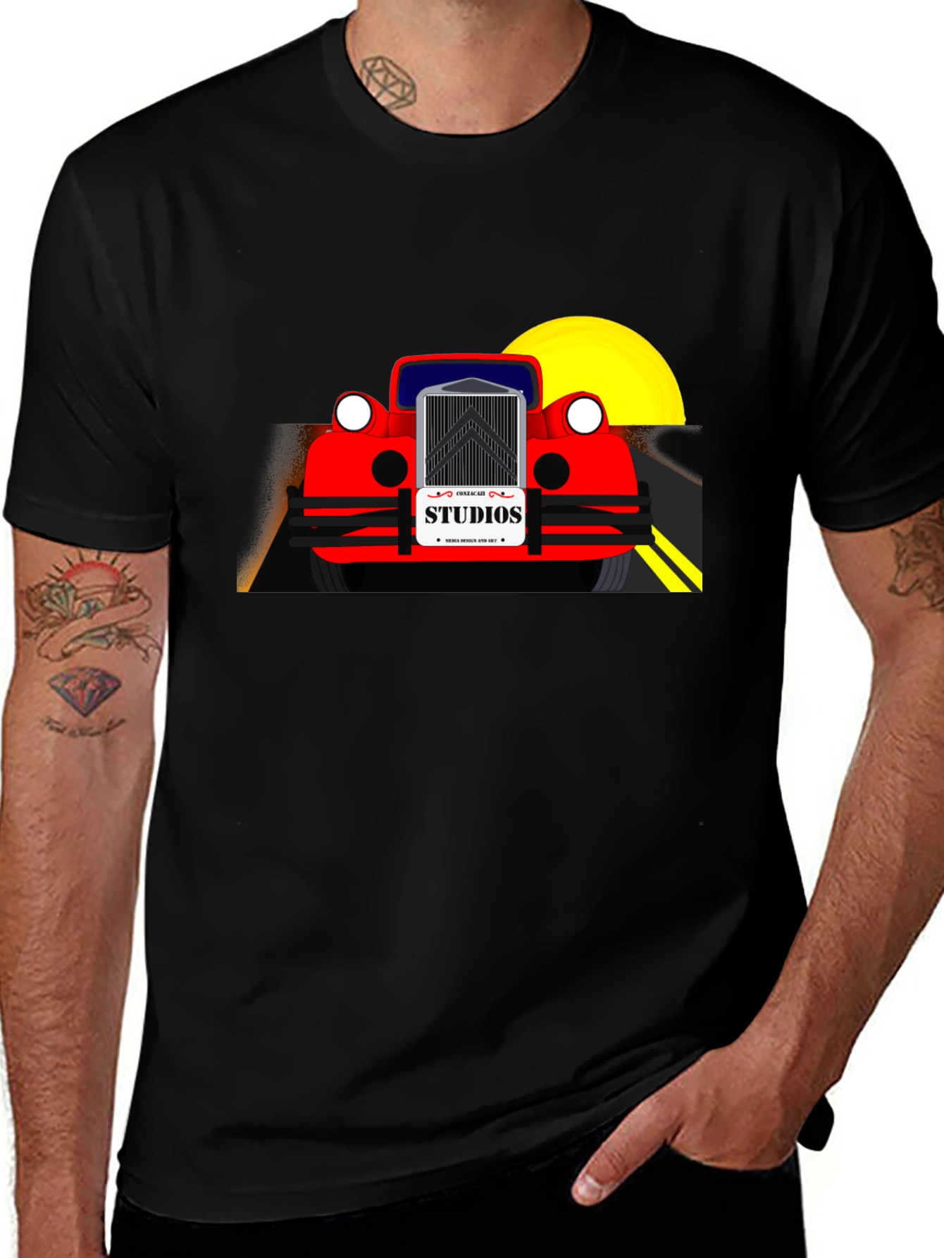 Variant 13 of Vintage Car Studios T-Shirt