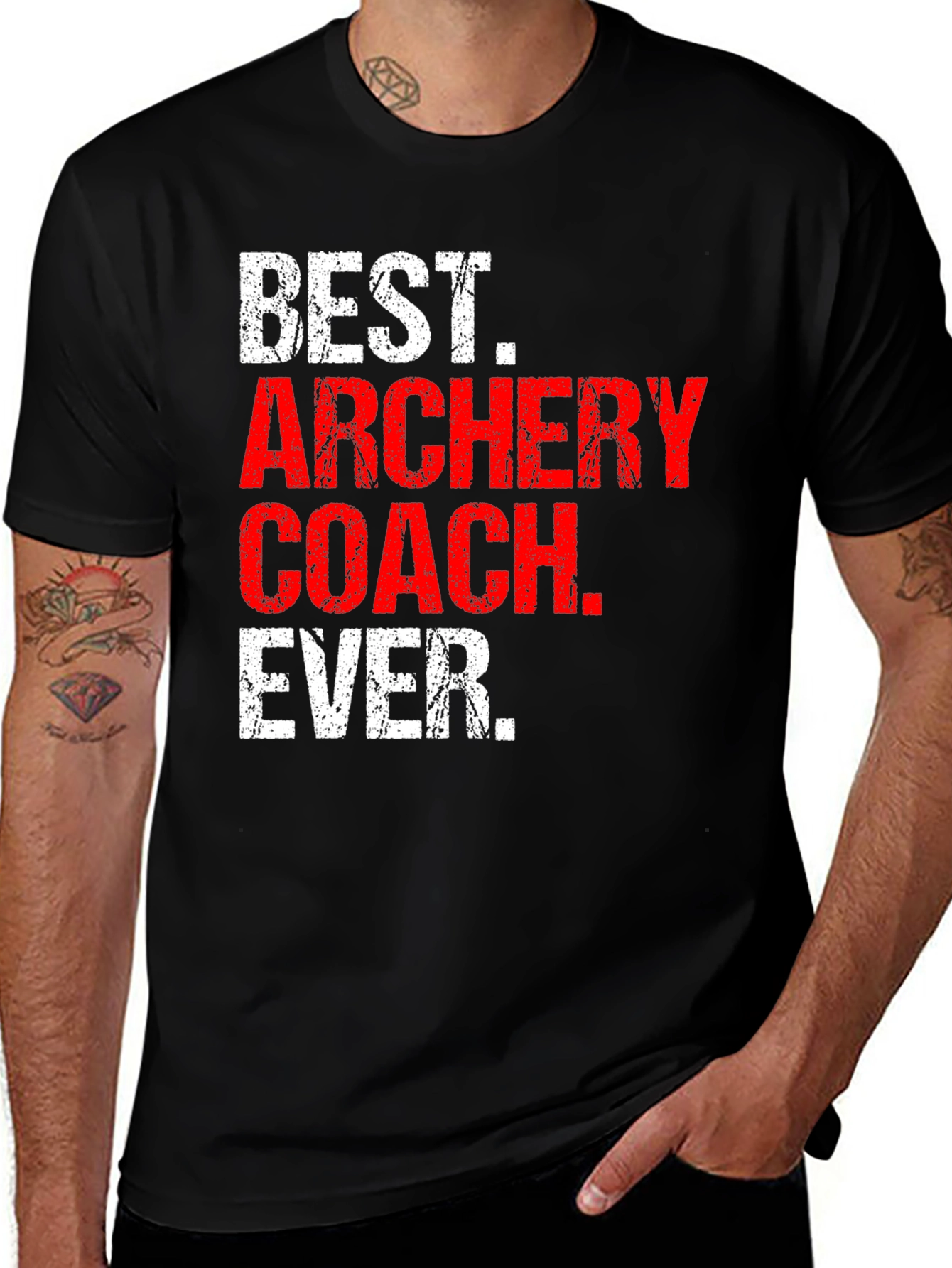 Variant 27 of Best Archery Coach Ever T-Shirt
