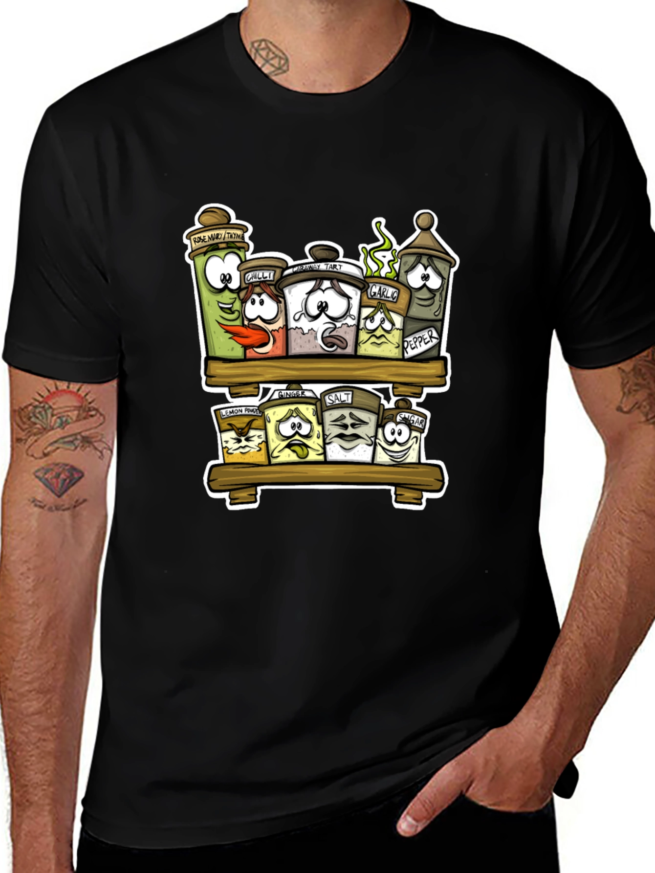 Funny Spice Rack T-Shirt