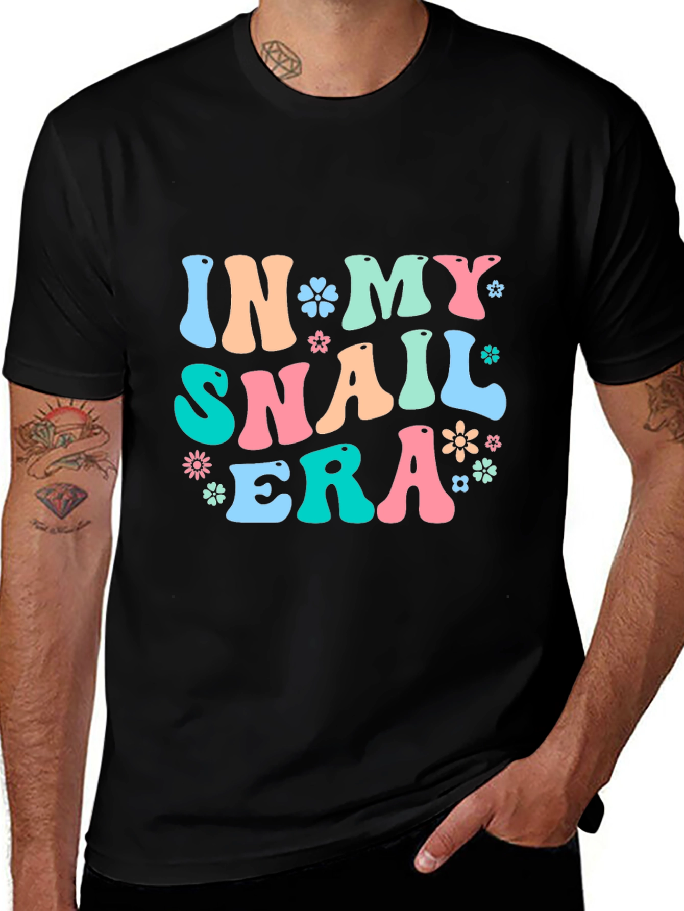 Variant 4 of In My Snail Era Graphic T-Shirt