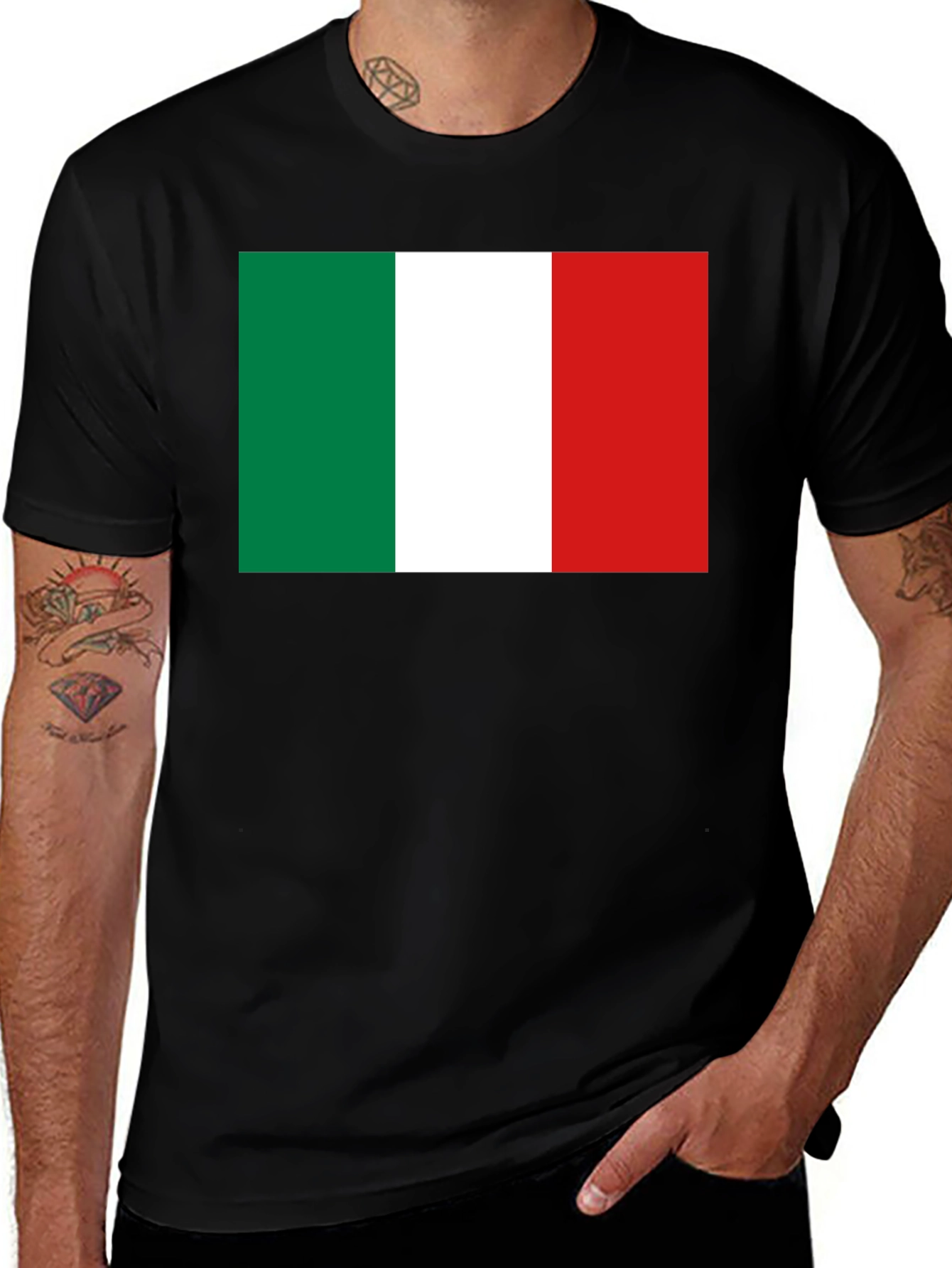 Italian Flag T-Shirt - Italy Pride