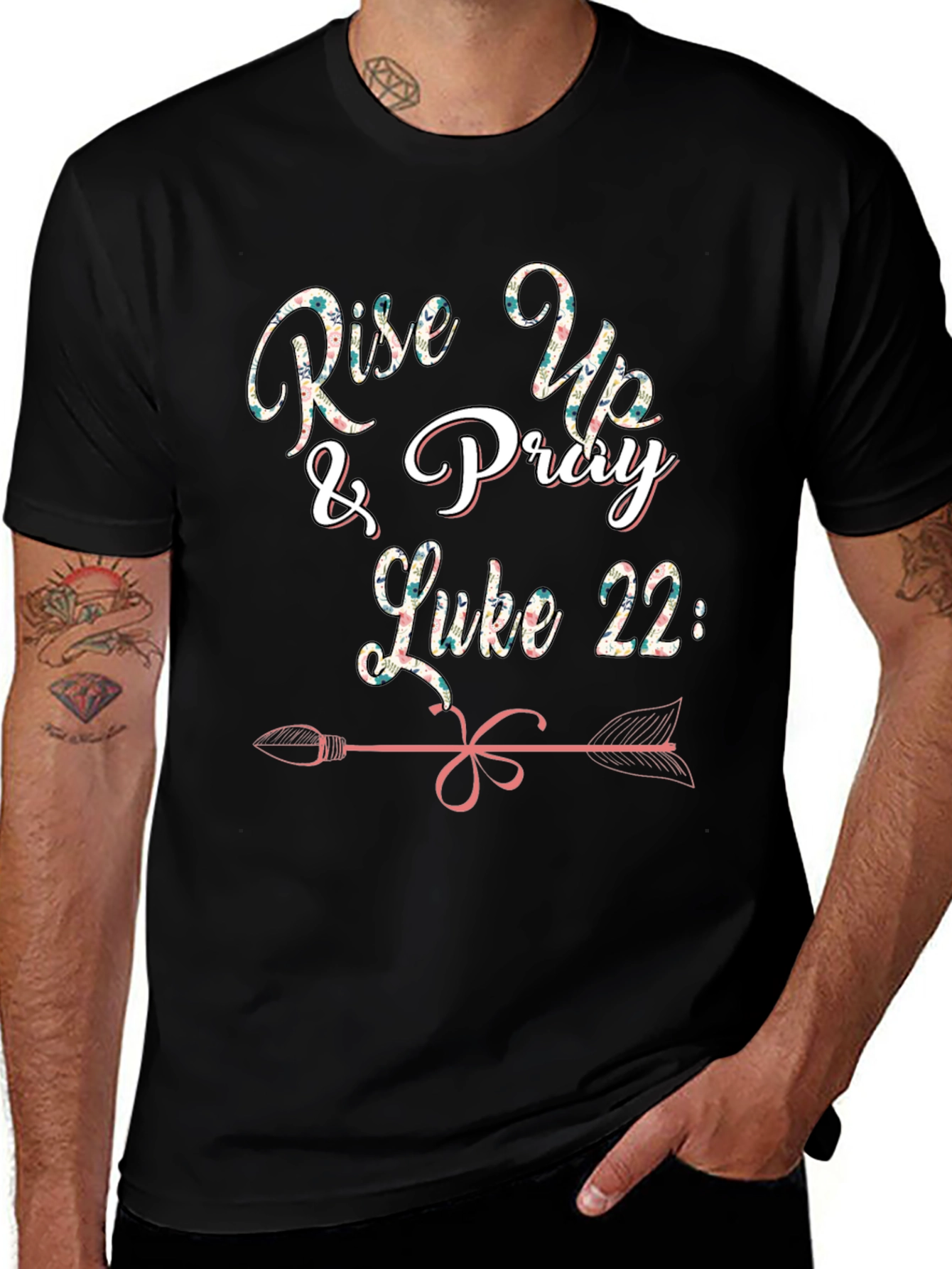 Rise Up & Pray Graphic T-Shirt
