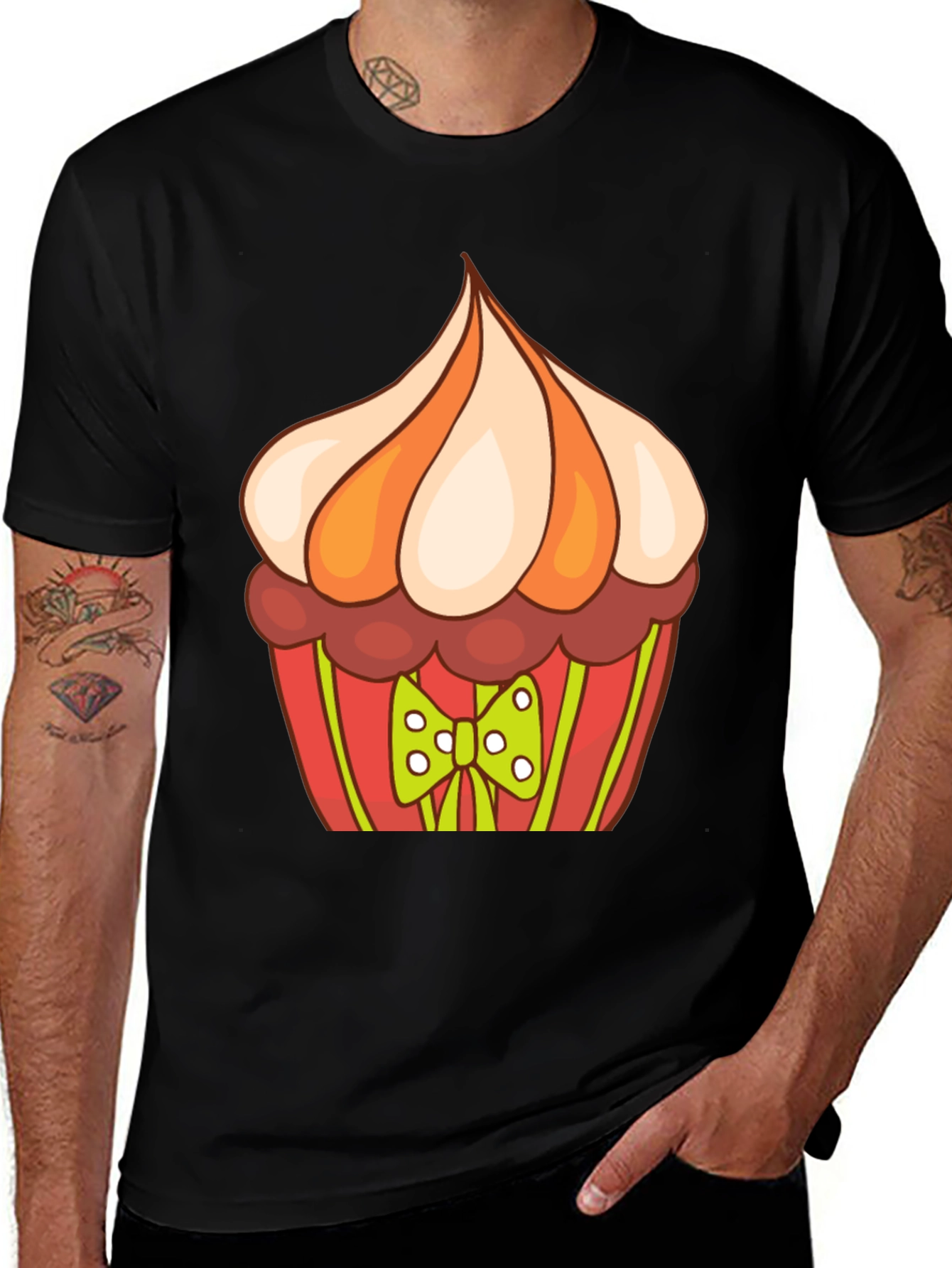 Variant 29 of Cupcake T-Shirt - Sweet Treat Design