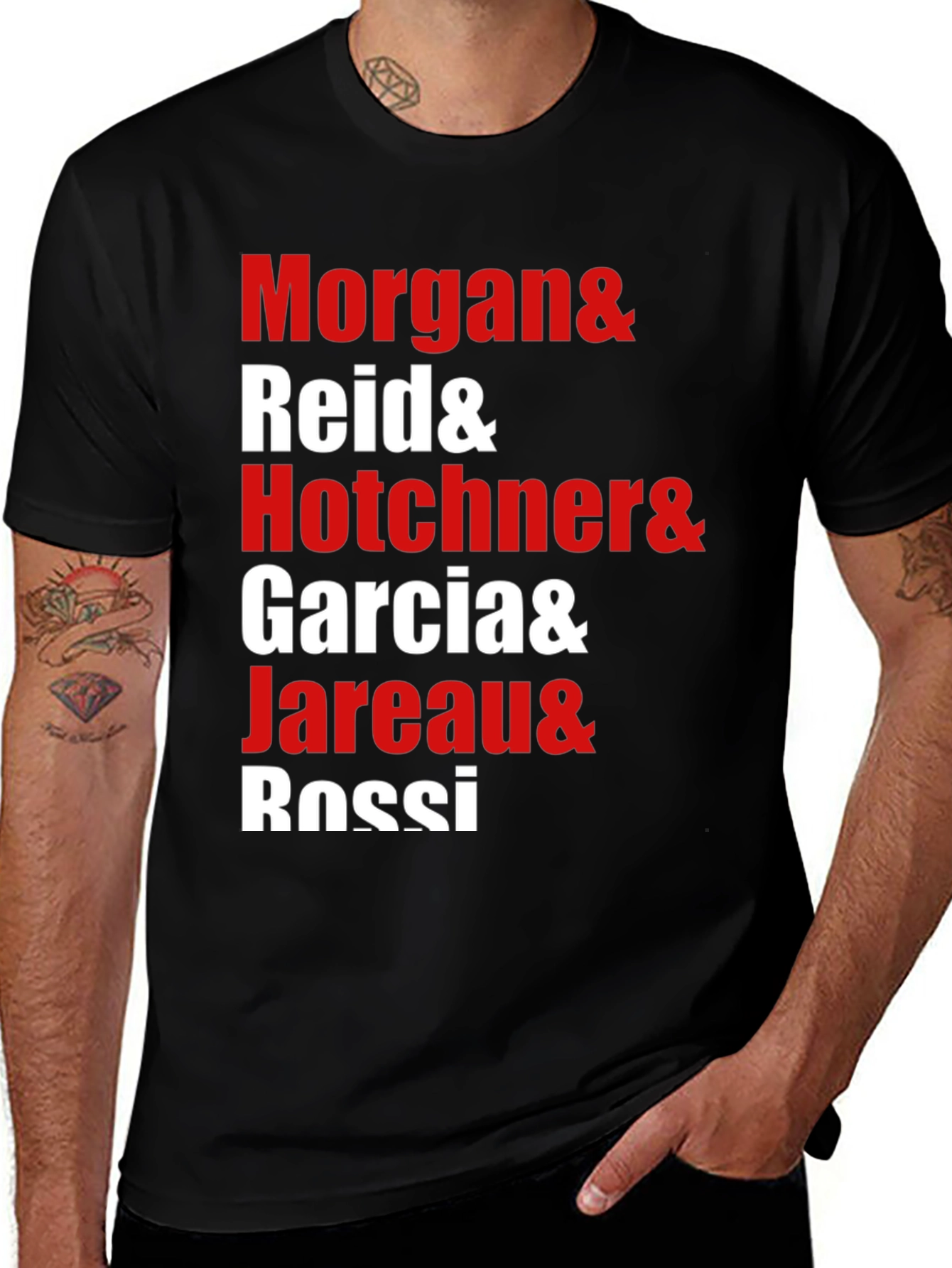 Criminal Minds Character T-Shirt