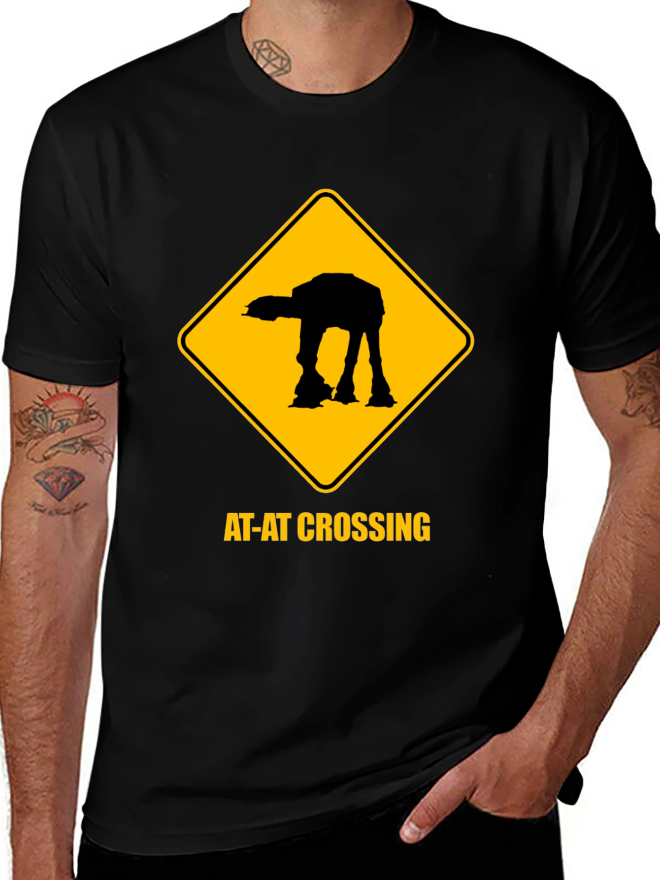 AT-AT Crossing Star Wars T-Shirt