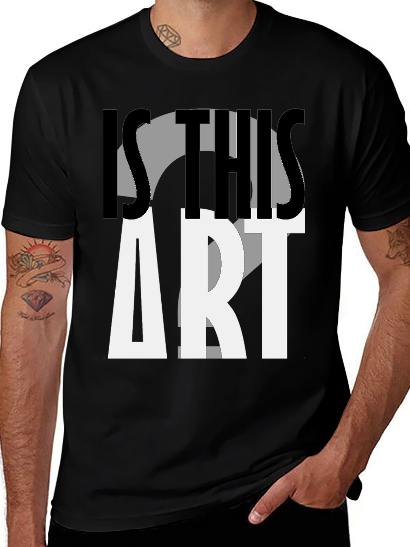 Variant 5 of Is This Art? Graphic Print T-Shirt