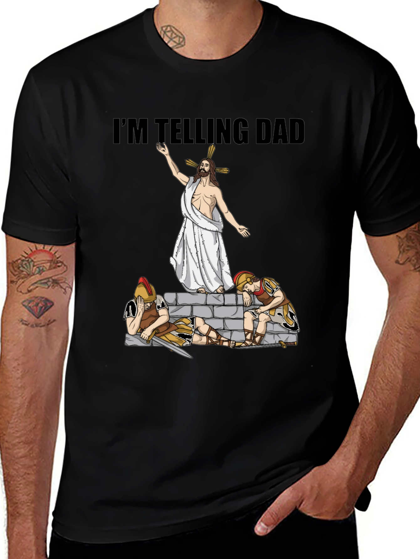 Variant 30 of I'm Telling Dad Graphic T-Shirt