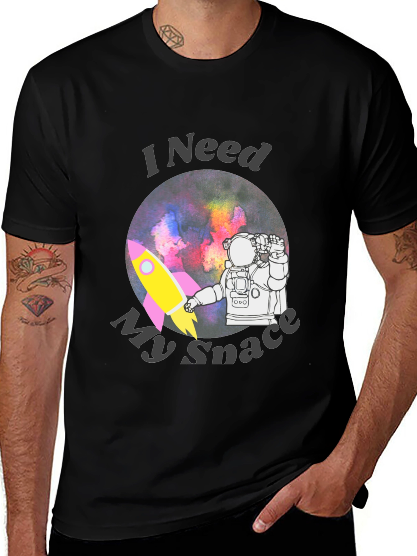 Variant 21 of I Need My Space T-Shirt