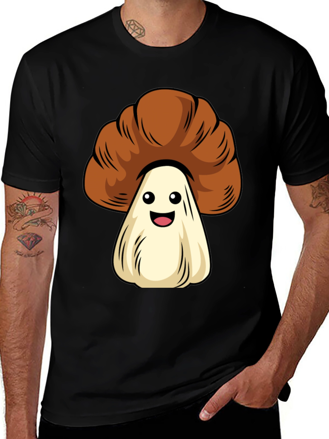 Variant 22 of Cute Mushroom Graphic Tee