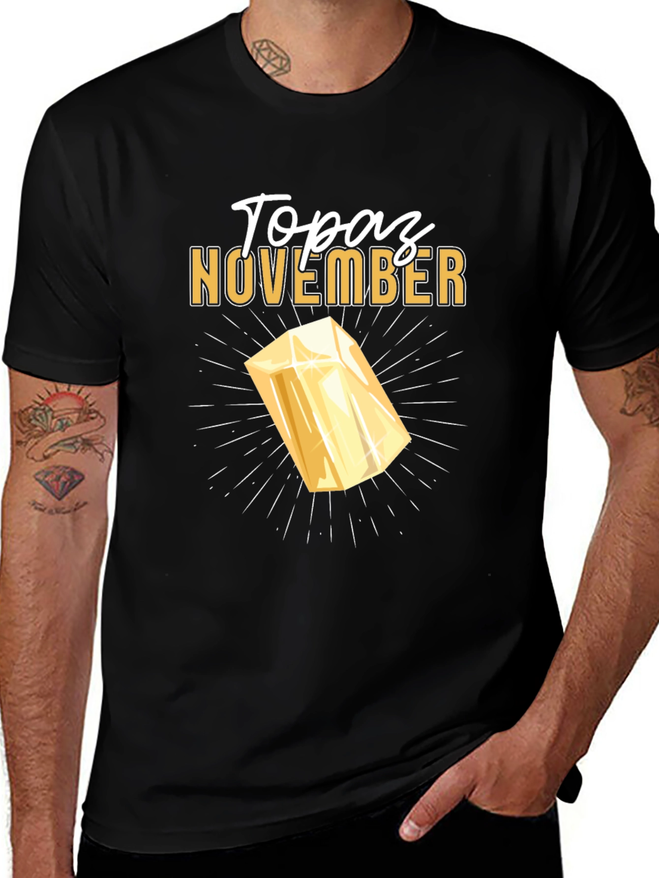 Topaz November Birthday T-Shirt