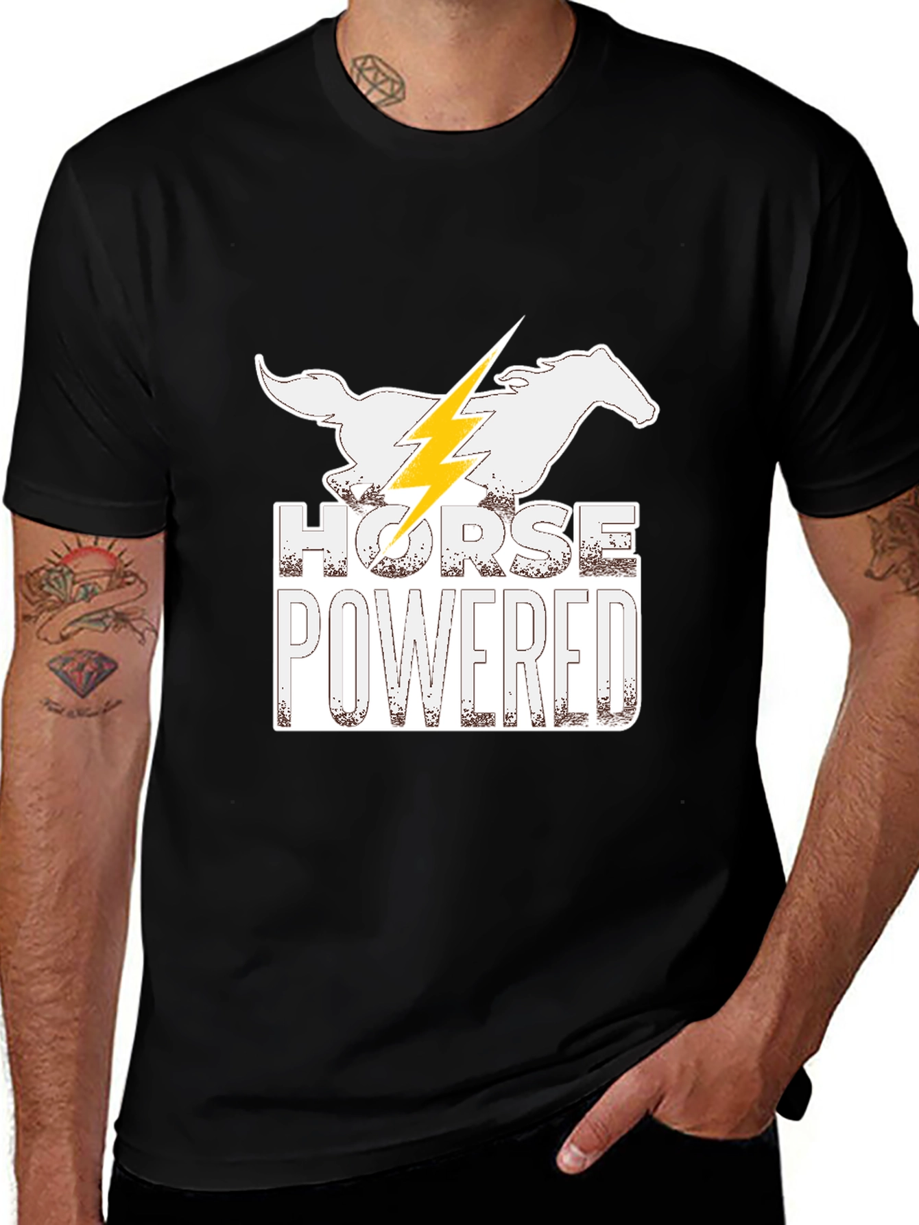 Variant 26 of Horse Powered Graphic T-Shirt