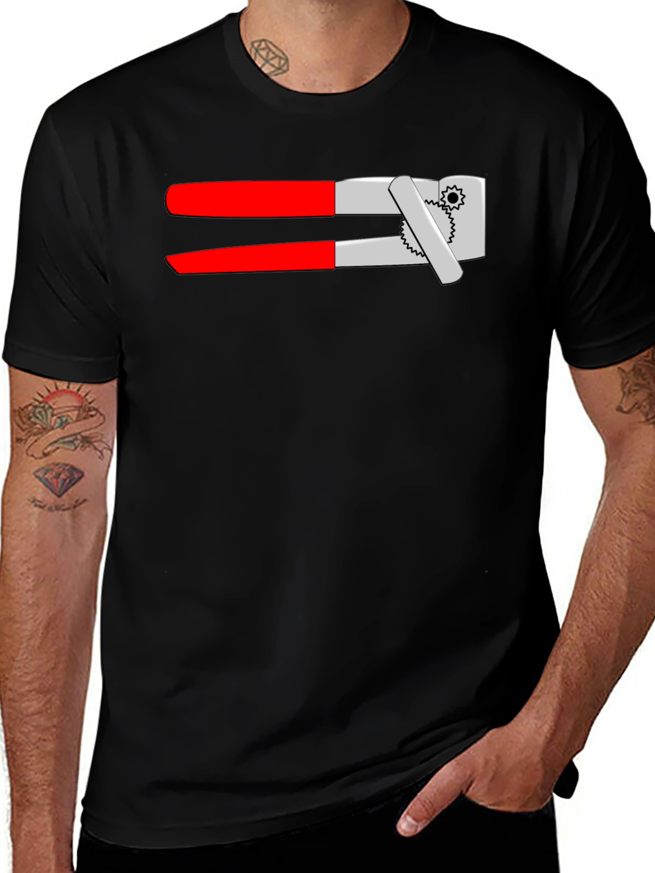 Variant 30 of Can Opener Graphic Tee - Novelty T-Shirt