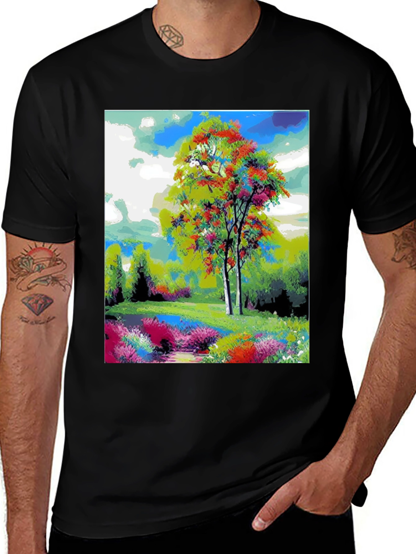 Variant 19 of Nature Art T-Shirt