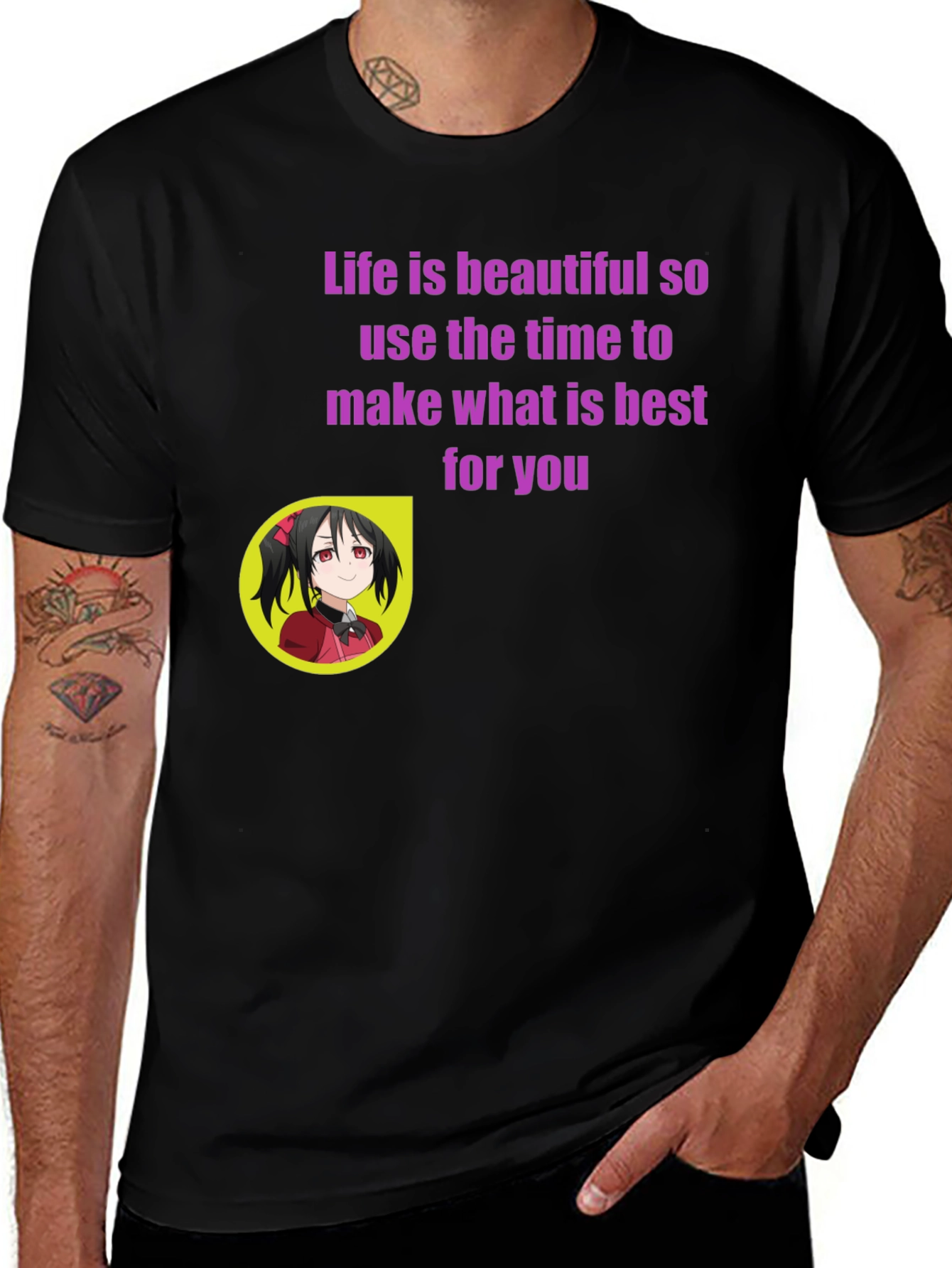 Variant 20 of Life is Beautiful Anime T-Shirt