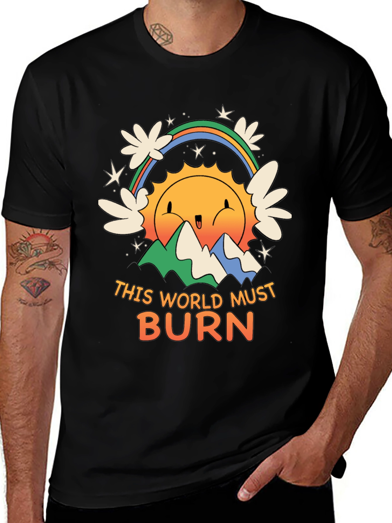 Variant 7 of This World Must Burn T-Shirt
