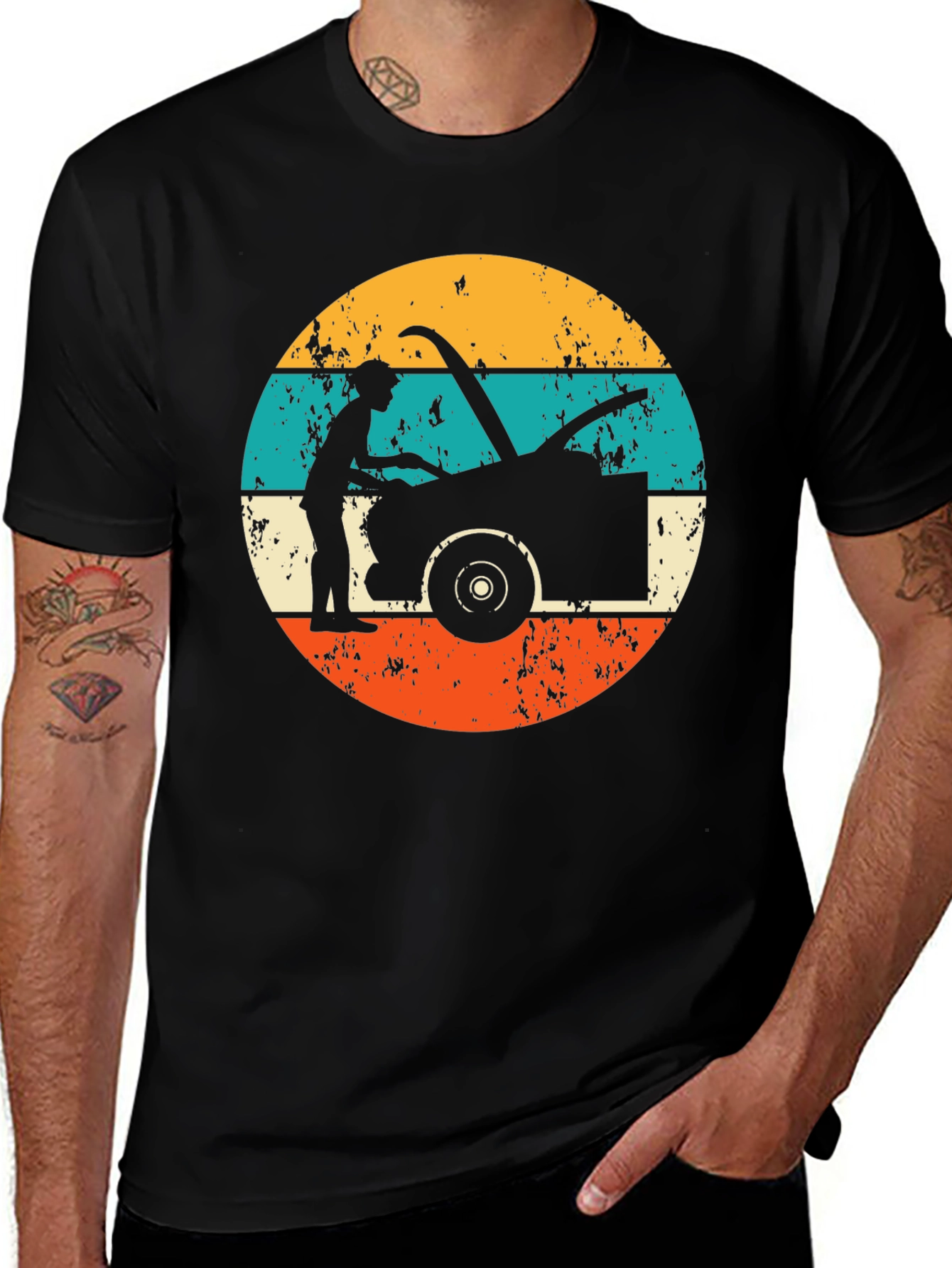 Variant 26 of Vintage Mechanic Car Repair T-Shirt