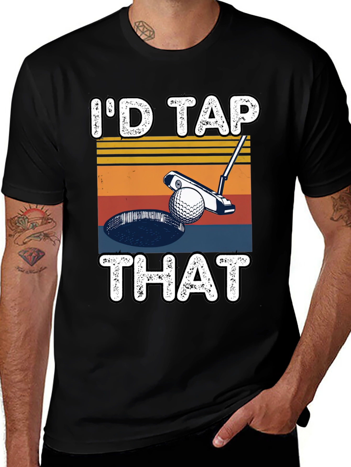 Variant 25 of I'd Tap That Golf T-Shirt