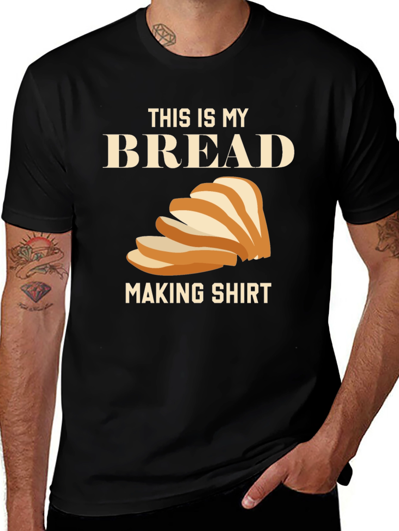 Variant 14 of Bread Making Shirt - Funny Foodie Tee