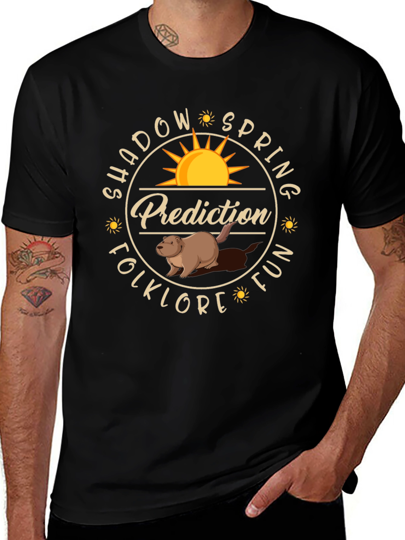 Groundhog Day Shadow Prediction T-Shirt
