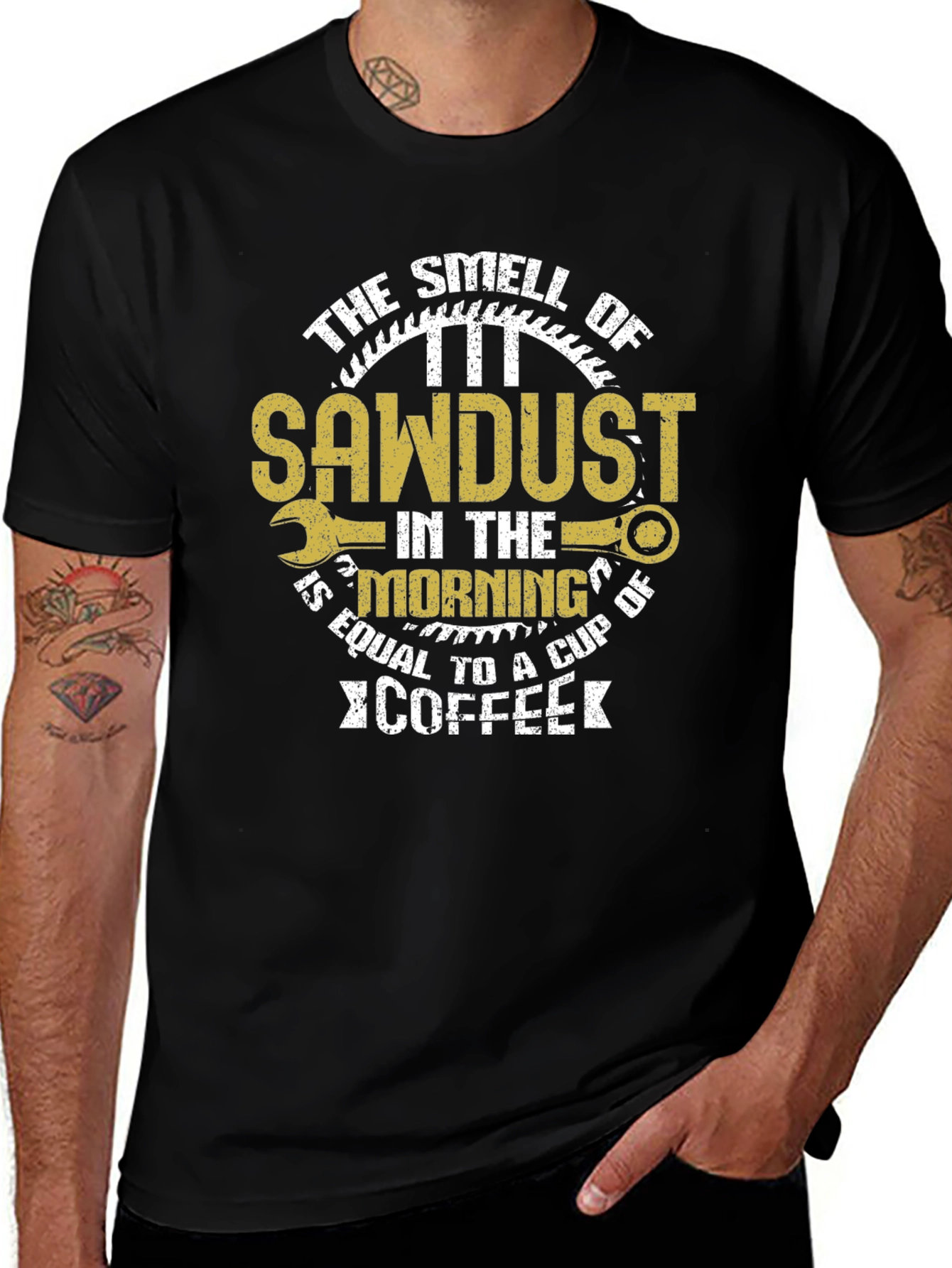Variant 29 of Sawdust and Coffee Graphic Tee