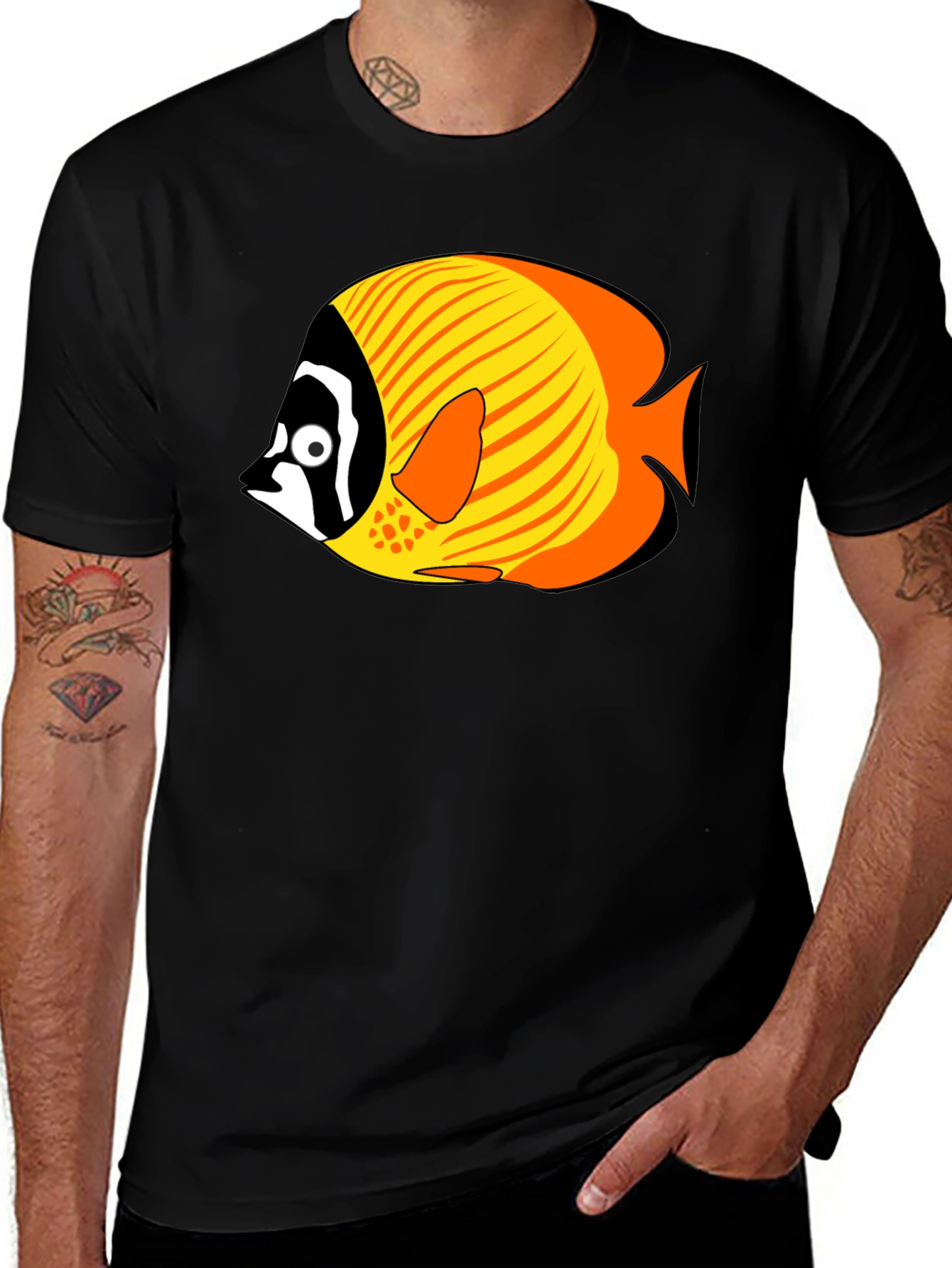 Variant 11 of Butterfly Fish Graphic Tee