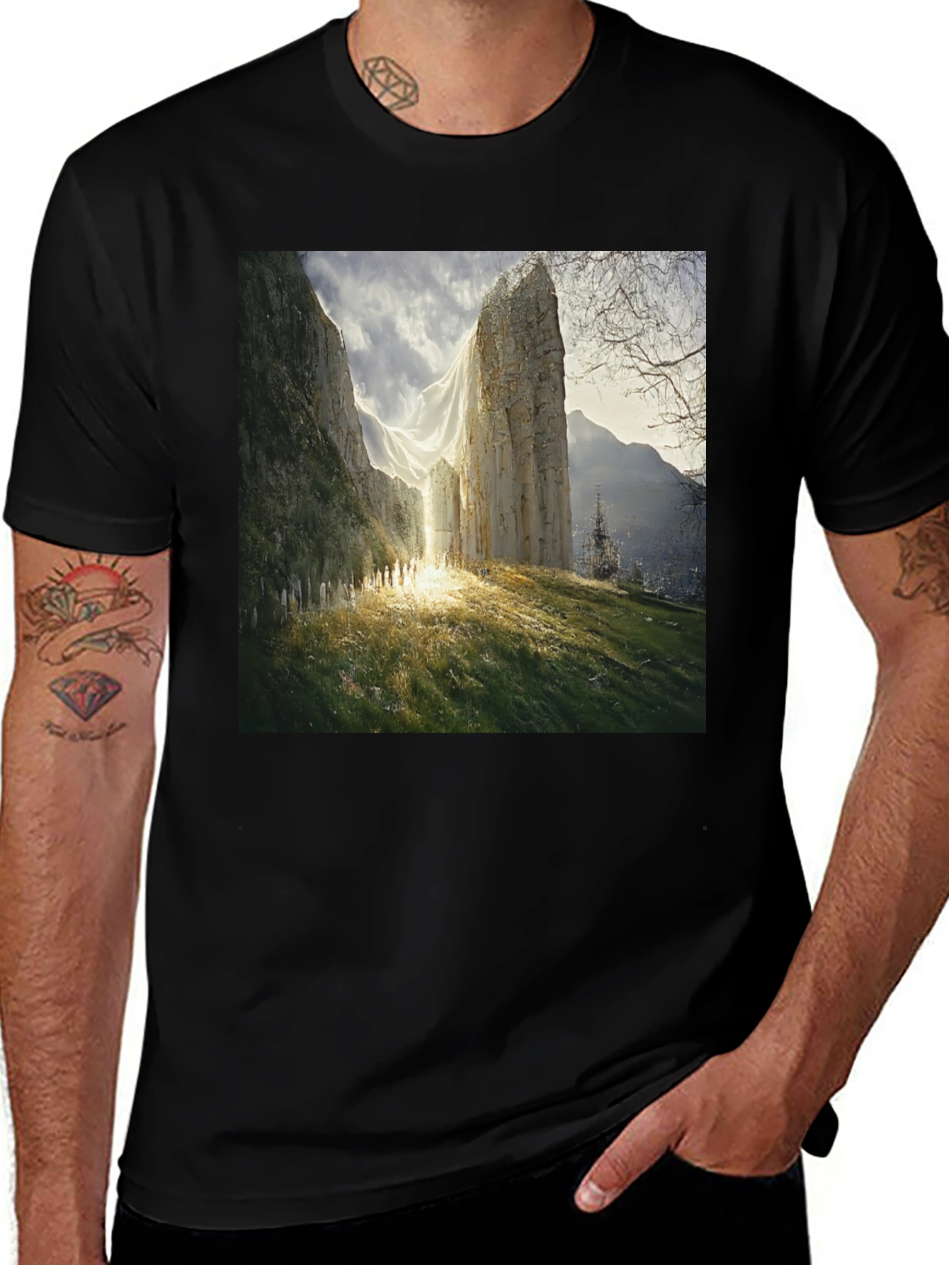 Variant 14 of Mystical Gateway Graphic T-Shirt