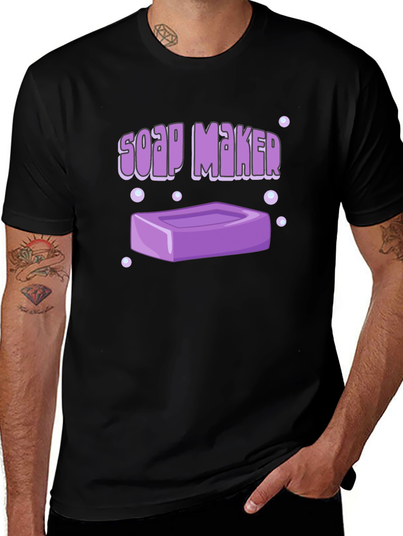 Soap Maker Graphic Tee - Novelty T-Shirt