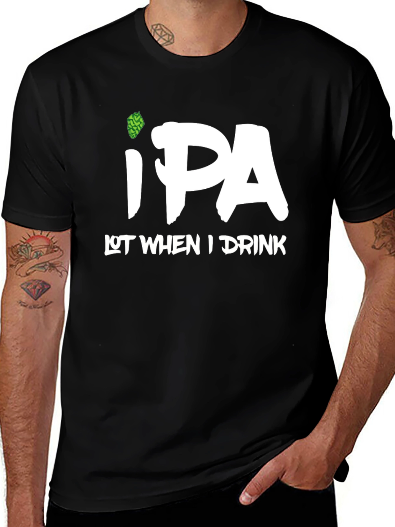 IPA T-Shirt: I Lot When I Drink Funny Beer Tee
