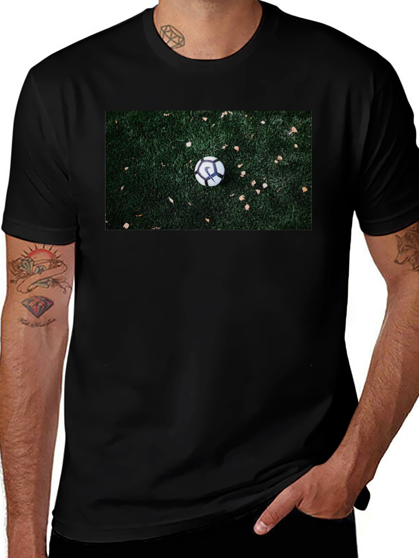 Variant 28 of Soccer Ball Graphic Tee