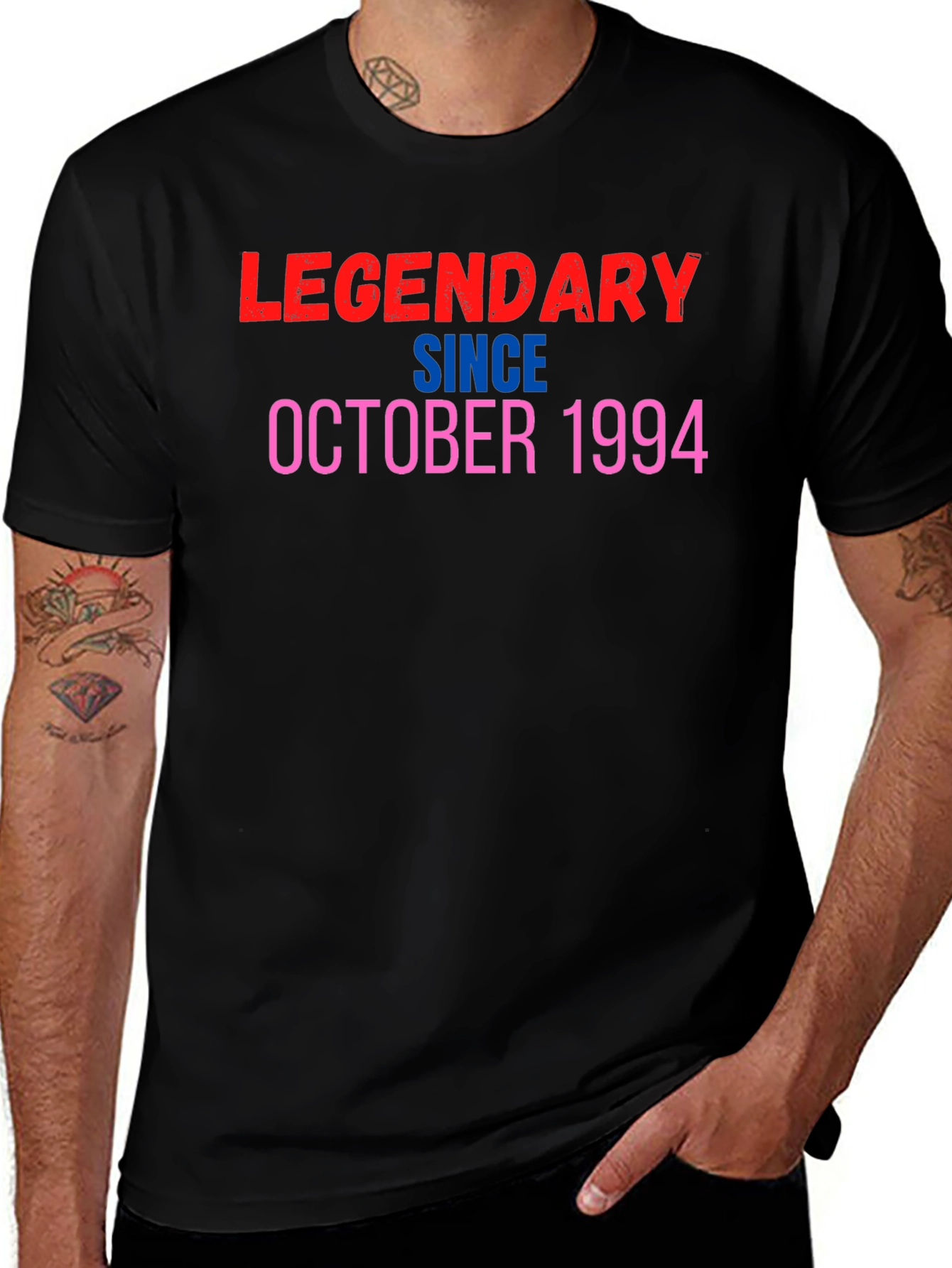 Variant 30 of Legendary Since October 1994 Black T-Shirt