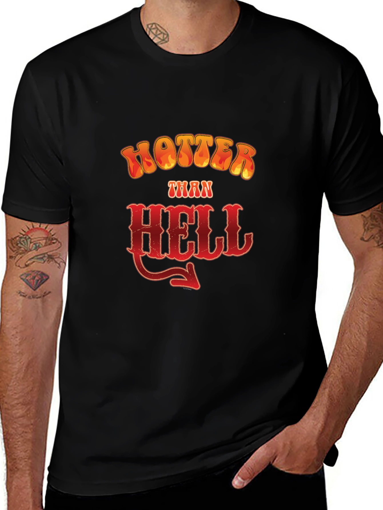 Variant 30 of Hotter Than Hell Graphic T-Shirt