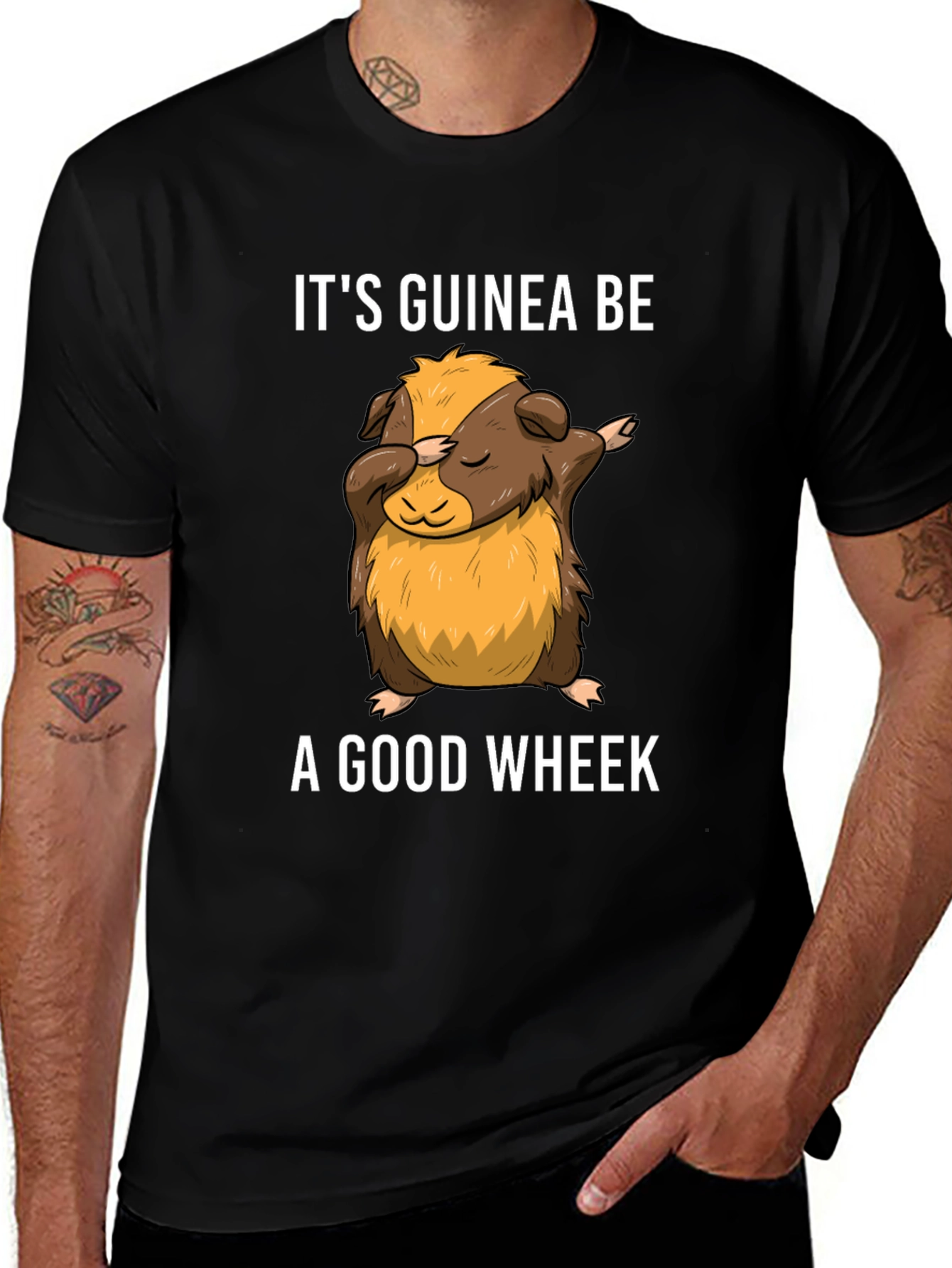 Variant 20 of It's Guinea Be a Good Wheek T-Shirt
