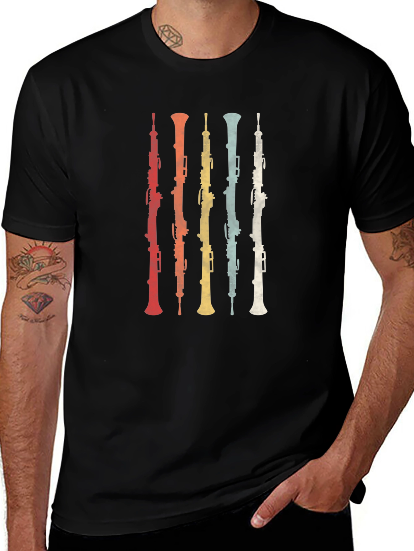 Vintage Oboe Music Band T-Shirt