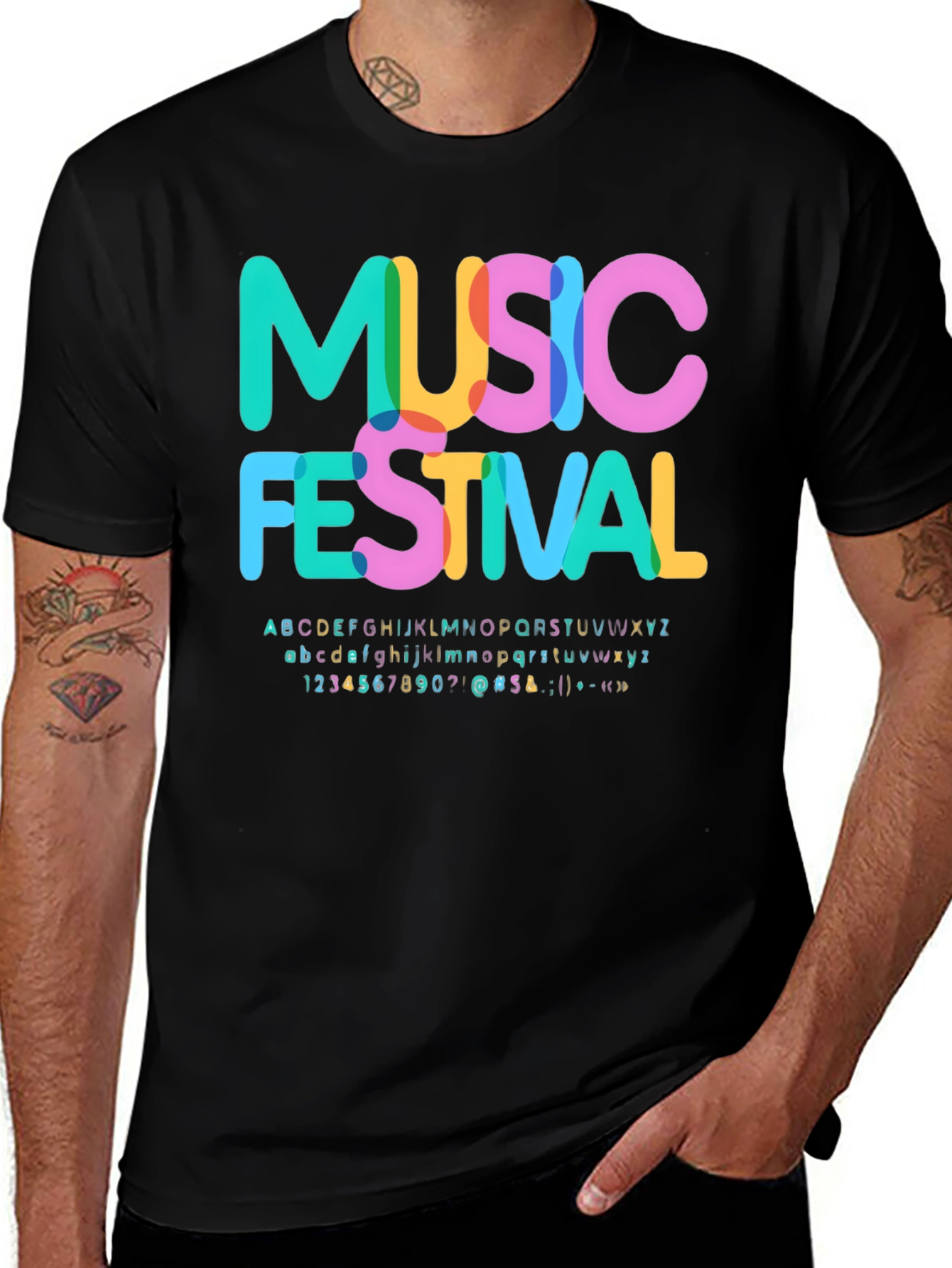 Variant 23 of Music Festival Graphic Tee - Trendy Unisex T-Shirt