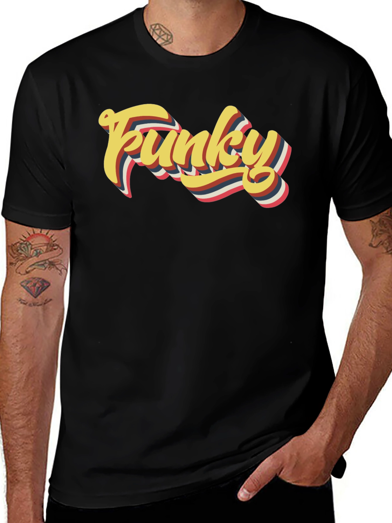Funky Retro T-Shirt - Groovy 70s Style