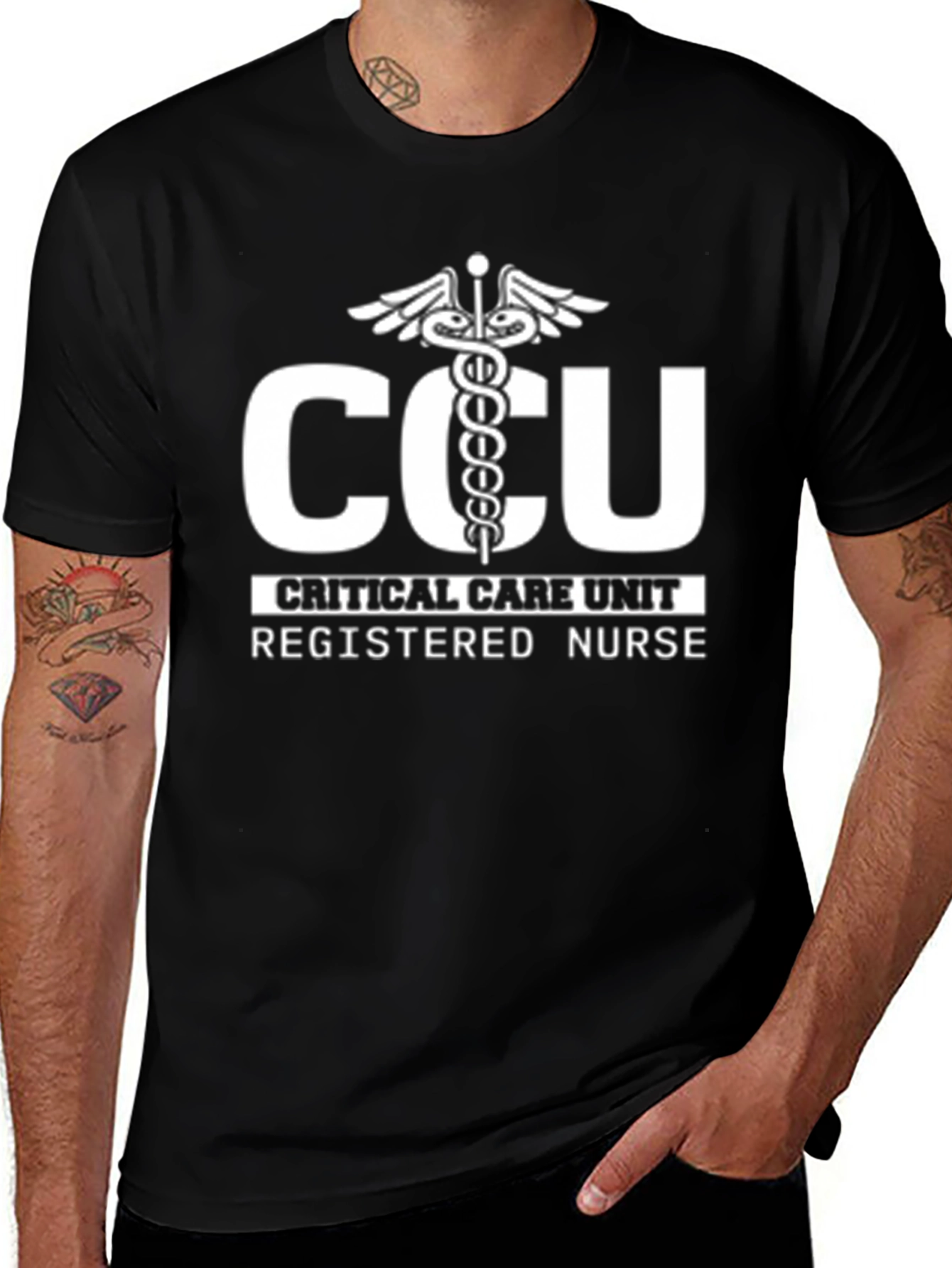 CCU Registered Nurse T-Shirt - Critical Care Unit Apparel