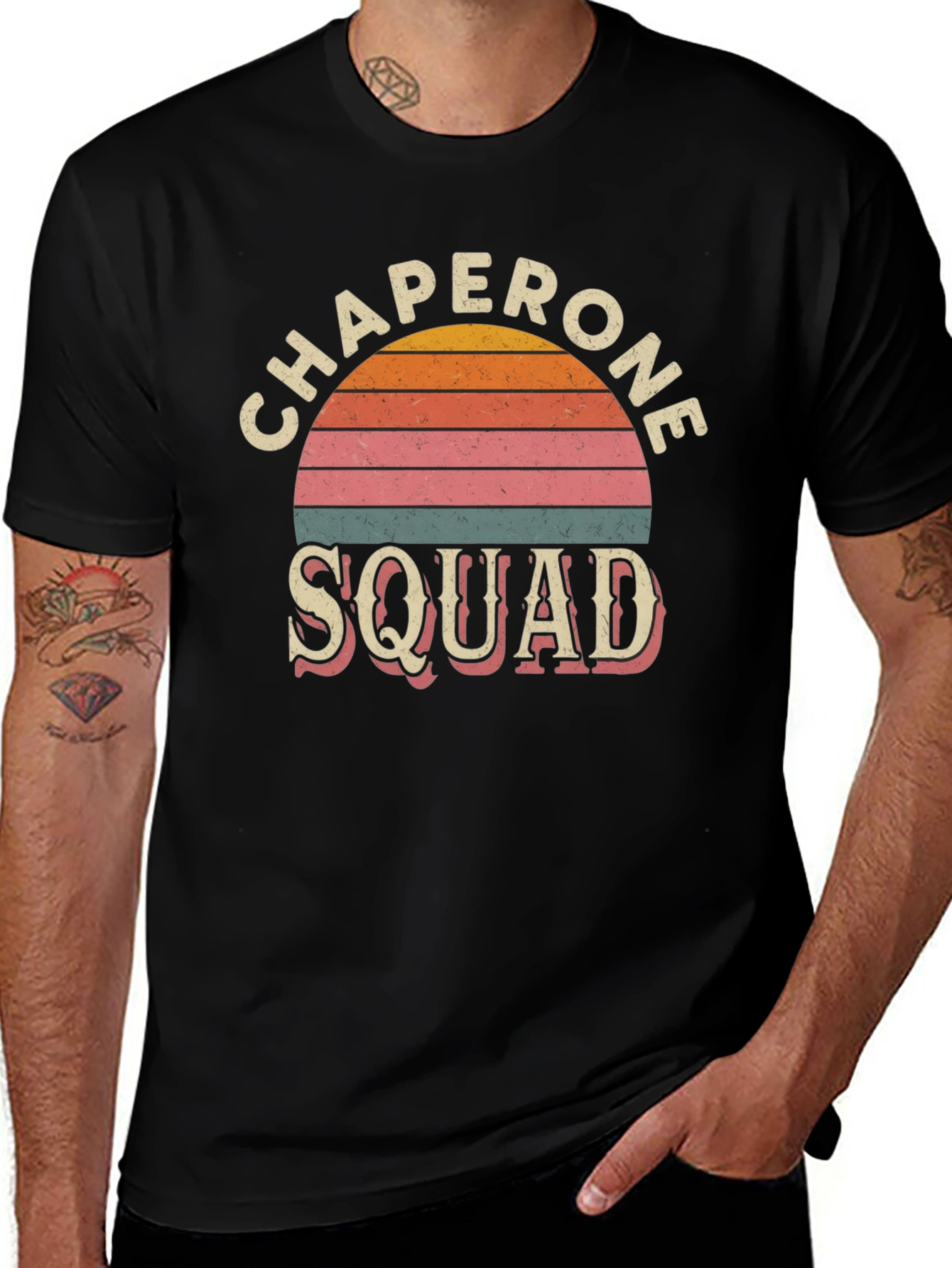 Variant 22 of Chaperone Squad Retro Graphic Tee