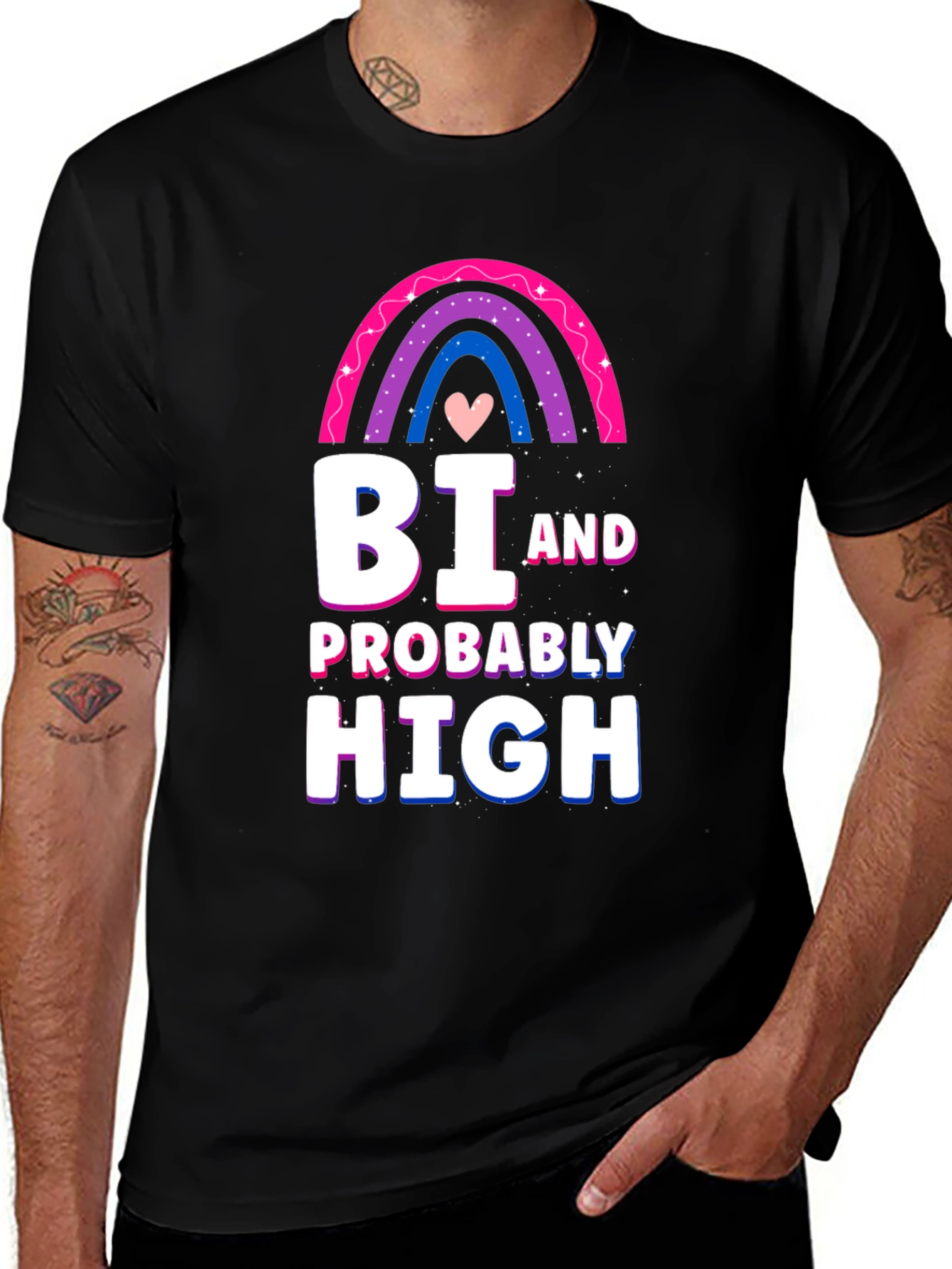 Variant 30 of Bi and Probably High T-Shirt